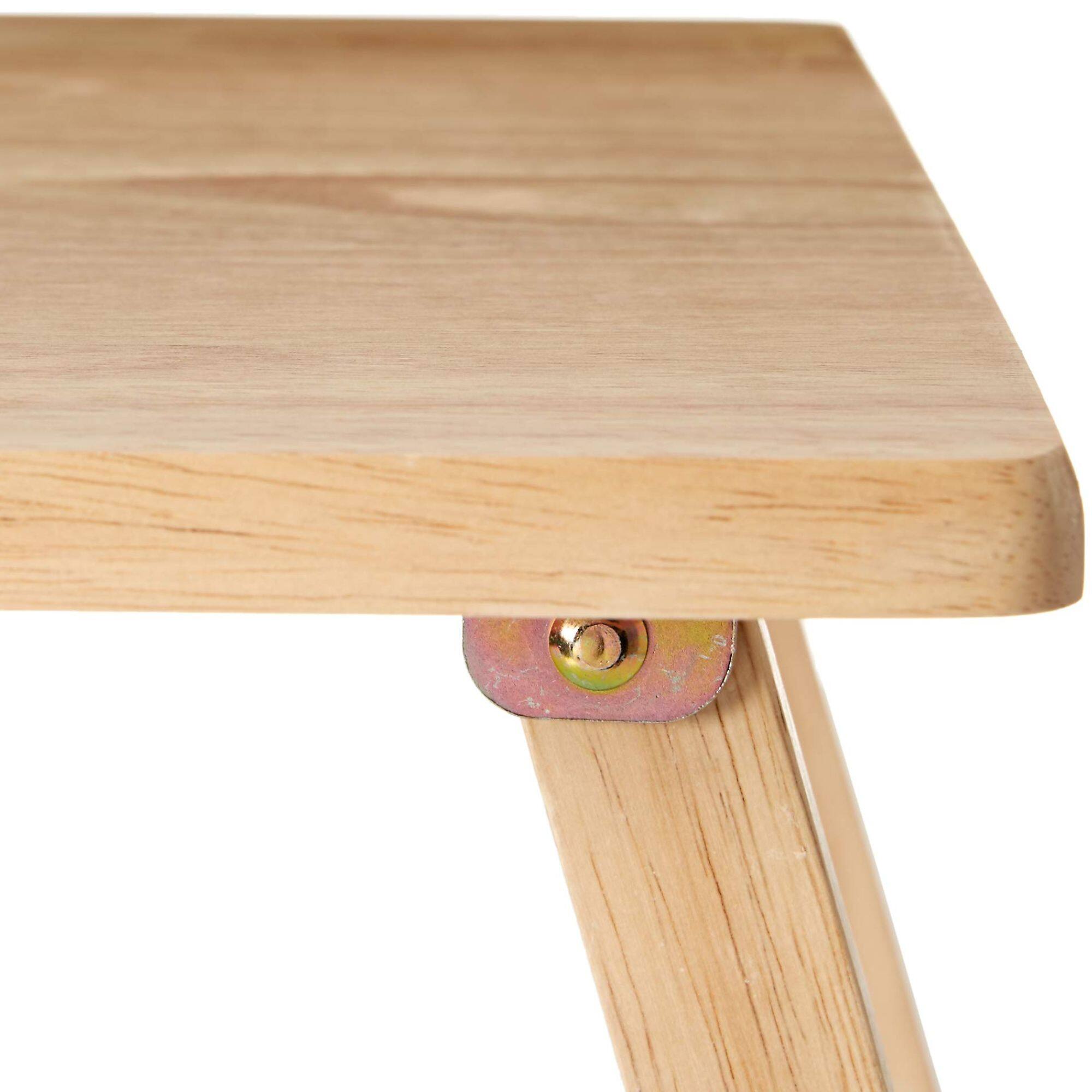 Alt View 8. PJ Wood - PJ Wood Folding Laptop Desk Tray Portable Bed Table for Computer Work, Natural.