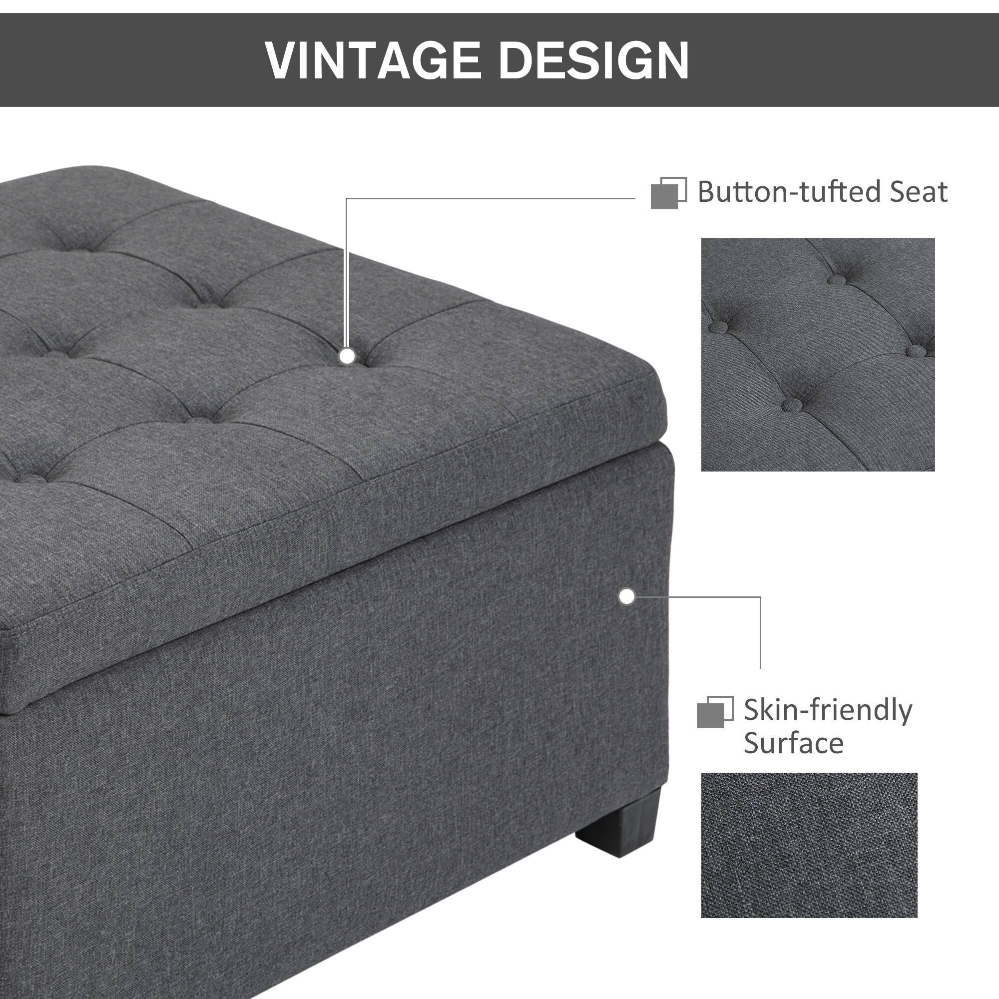 VINTAGE DESIGN
Button-tufted Seat
Skin-friendly Surface