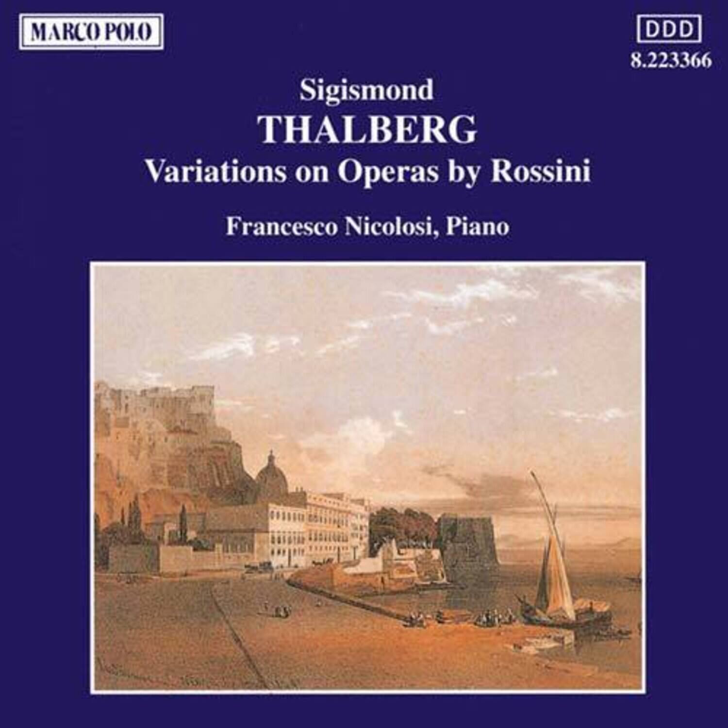 Thalberg / Nicolosi - Variations On Rossini Operas   - COMPACT DISCS [CD] price history on PriceWatchPro