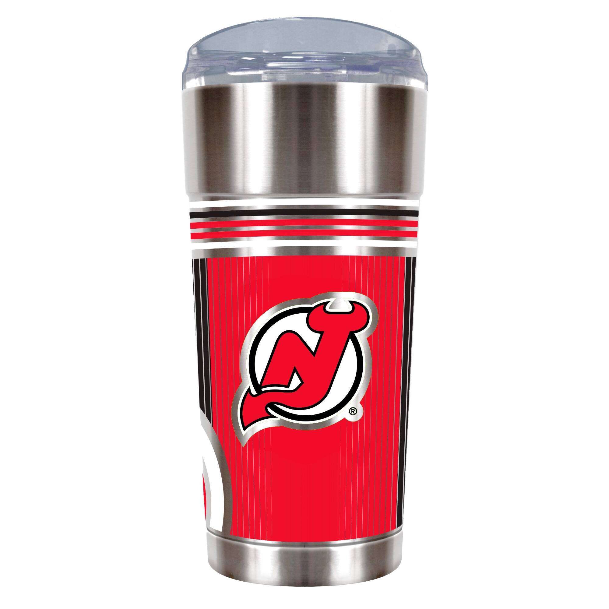 Front. Great American Products - New Jersey Devils 24oz. Cool Vibes Eagle Tumbler - Multicolor.