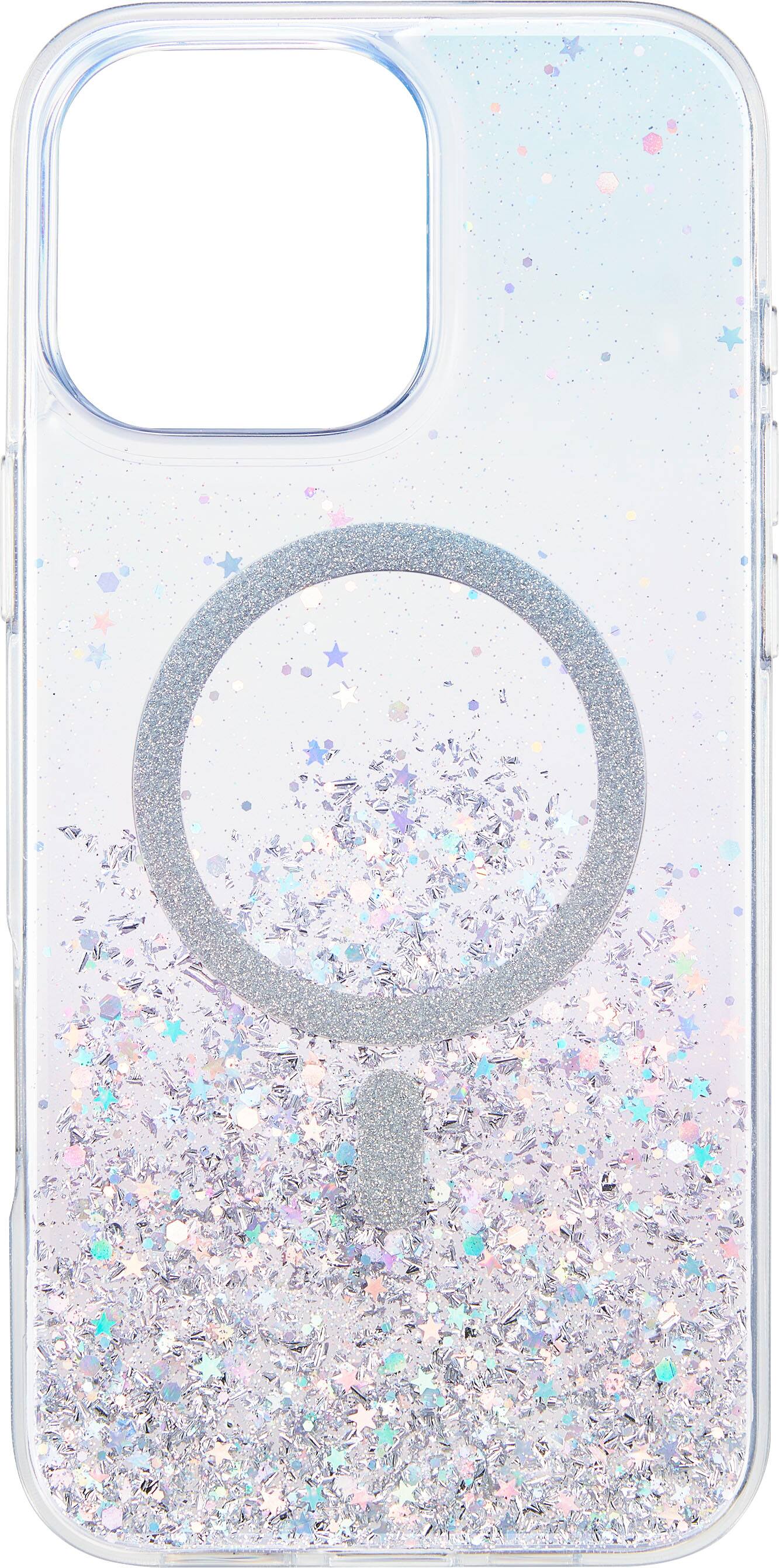 Alt View 18. Insignia™ - Hard-Shell Case with MagSafe for iPhone 16 Pro Max - Glitter.