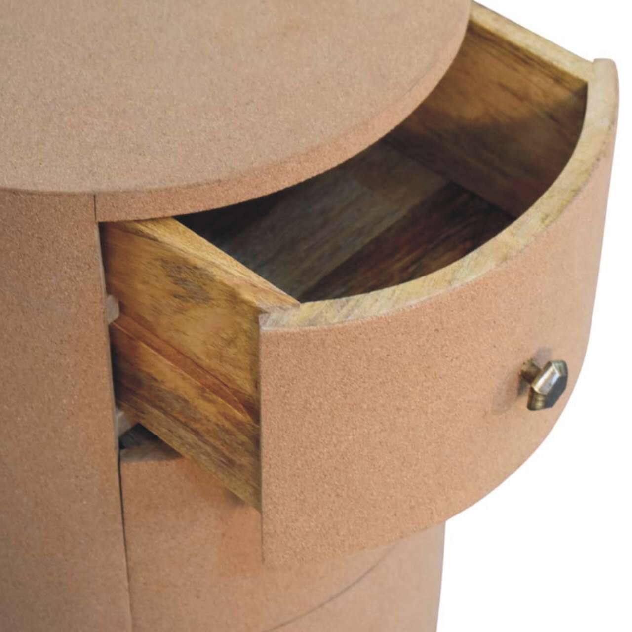 Alt View 2. Artisan Furniture - Artisan Furniture Solid Wood Maison LiÃ¨ge 3 Storage Unit, Orange - Orange.