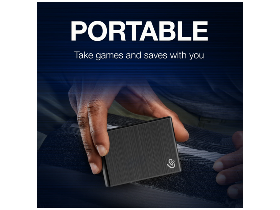 Seagate Game Drive 500GB External Solid State Drive, for PS4 and PS5 ...