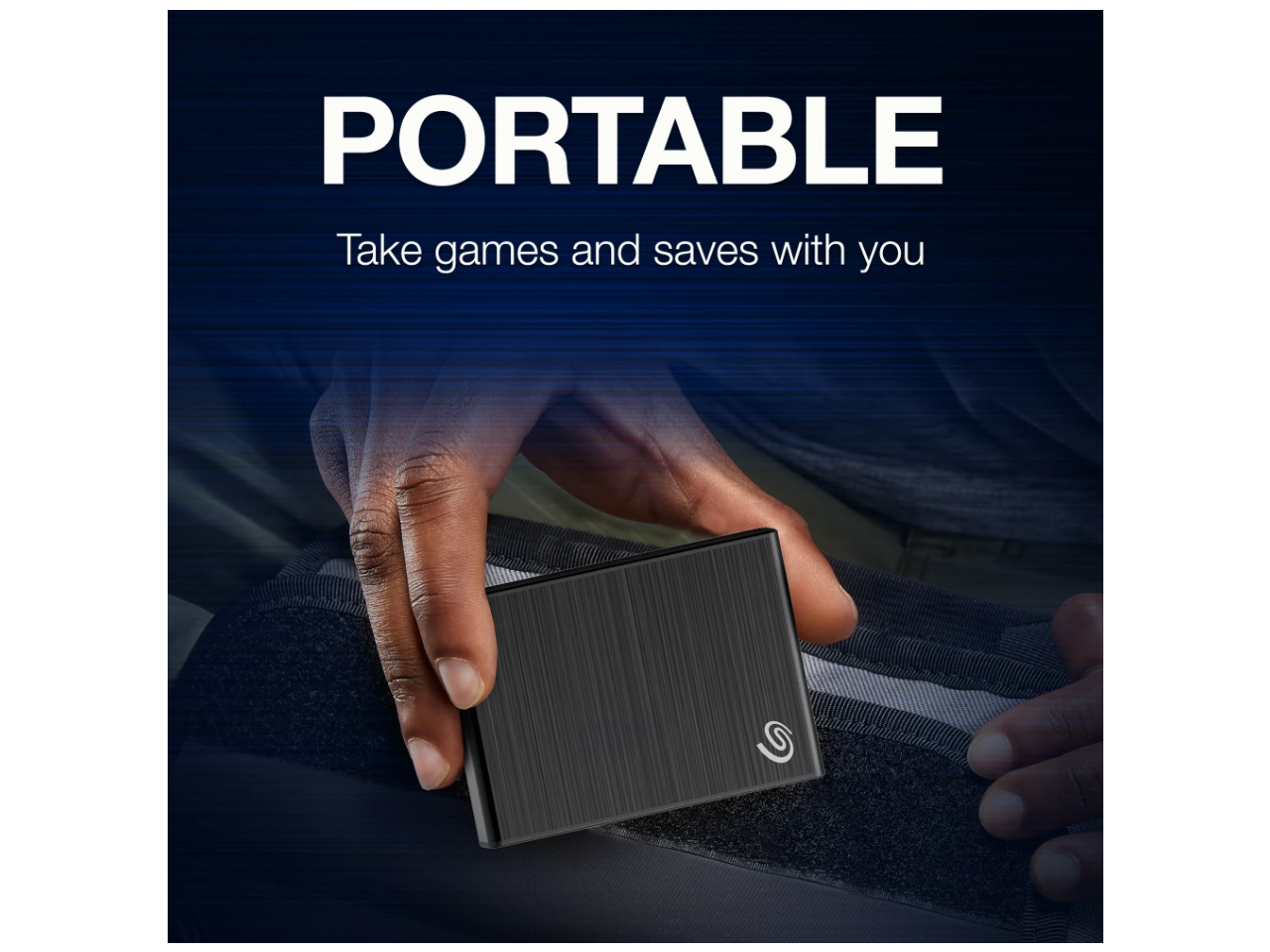 PORTABLE  
Take games and saves with you