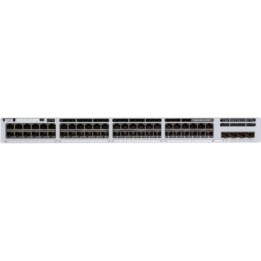Alt View 1. Cisco Consumer Products - Cisco Catalyst 9300L-48P-4G-A Switch - 48 Ports - Manageable - Gigabit Ethernet - 1000Base-T, 1000Base-X - 3 Layer - Unknown.