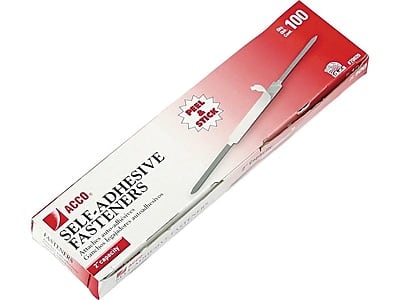 ACCO - Economy Folder Fasteners, 100/Box - Gray/Silver price history on PriceWatchPro