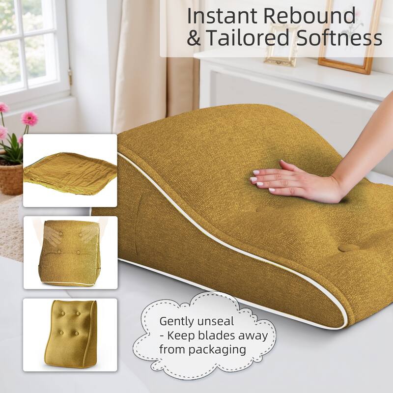 Instant Rebound & Tailored Softness

Gently unseal - Keep blades away from packaging