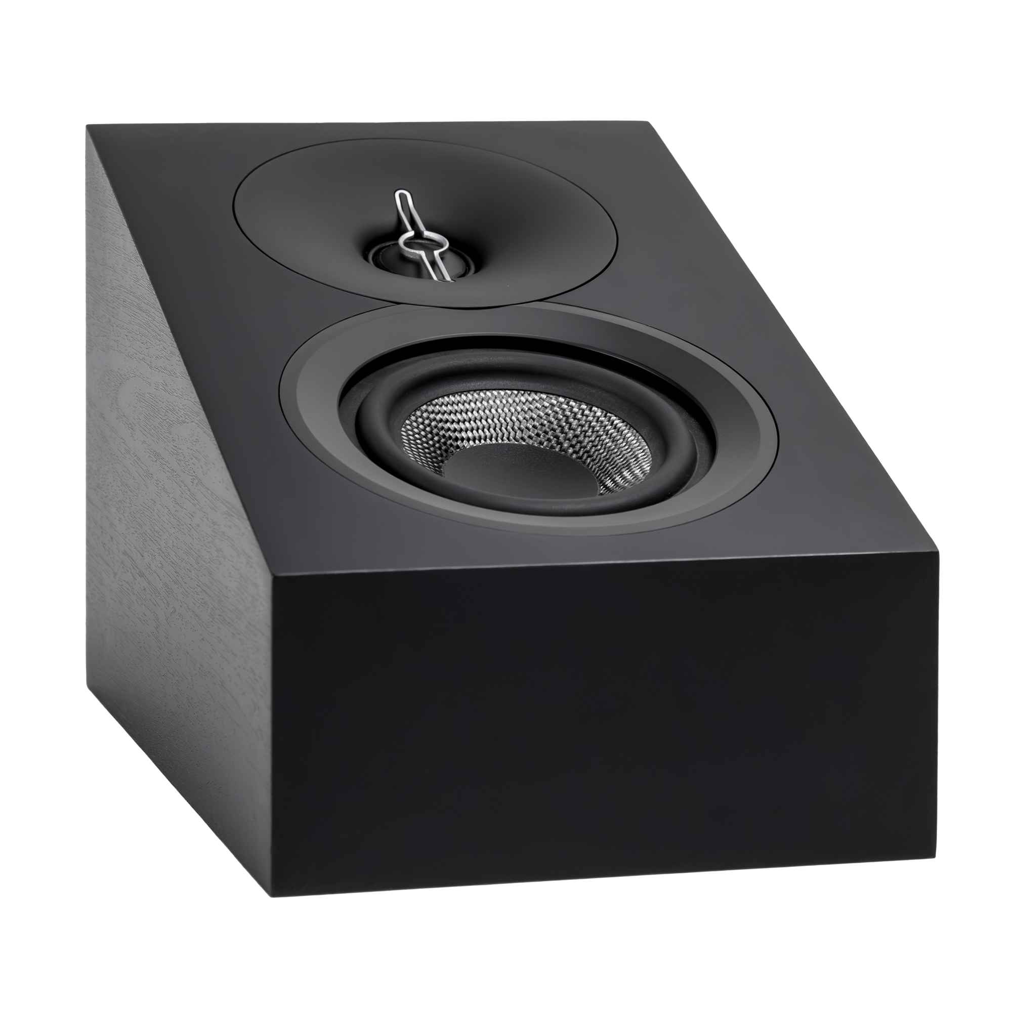Alt View 1. ELAC - ELAC Debut 3.0 - 4" Atmos Enabled Speakers (Black) DA43-BK - (Pair) - Black.