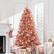 Front. Best Choice Products - Best Choice Products 9ft Prelit Artificial Tinsel Christmas Tree Festive Holiday Decoration w/ 2,097 Tips - Pink - Pink.