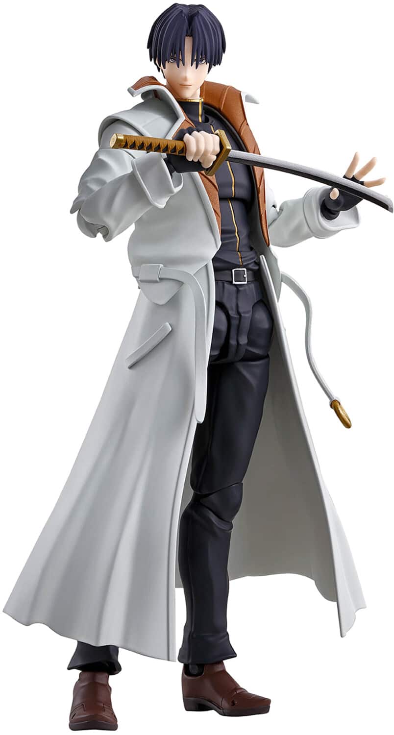 PopMarket - Tamashii Nations - Rurouni Kenshin - S.H.Figuarts - Aoshi Shinomori Action Figure - COLLECTIBLES - Multicolor