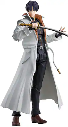 PopMarket - Tamashii Nations - Rurouni Kenshin - S.H.Figuarts - Aoshi Shinomori Action Figure - COLLECTIBLES - Multicolor