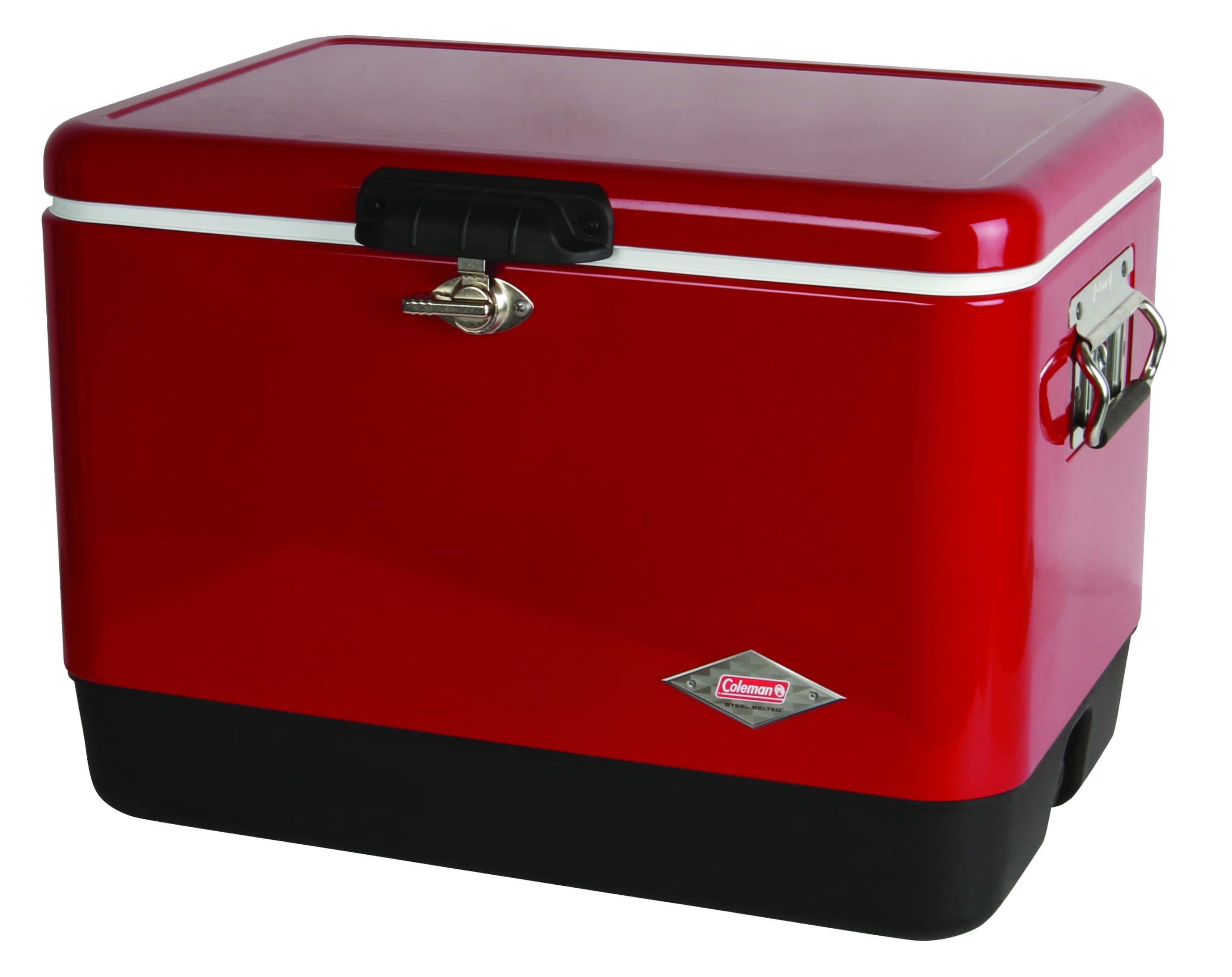 Coleman - Vintage 54 Qt. Steel Belted Cooler - Red price history on PriceWatchPro