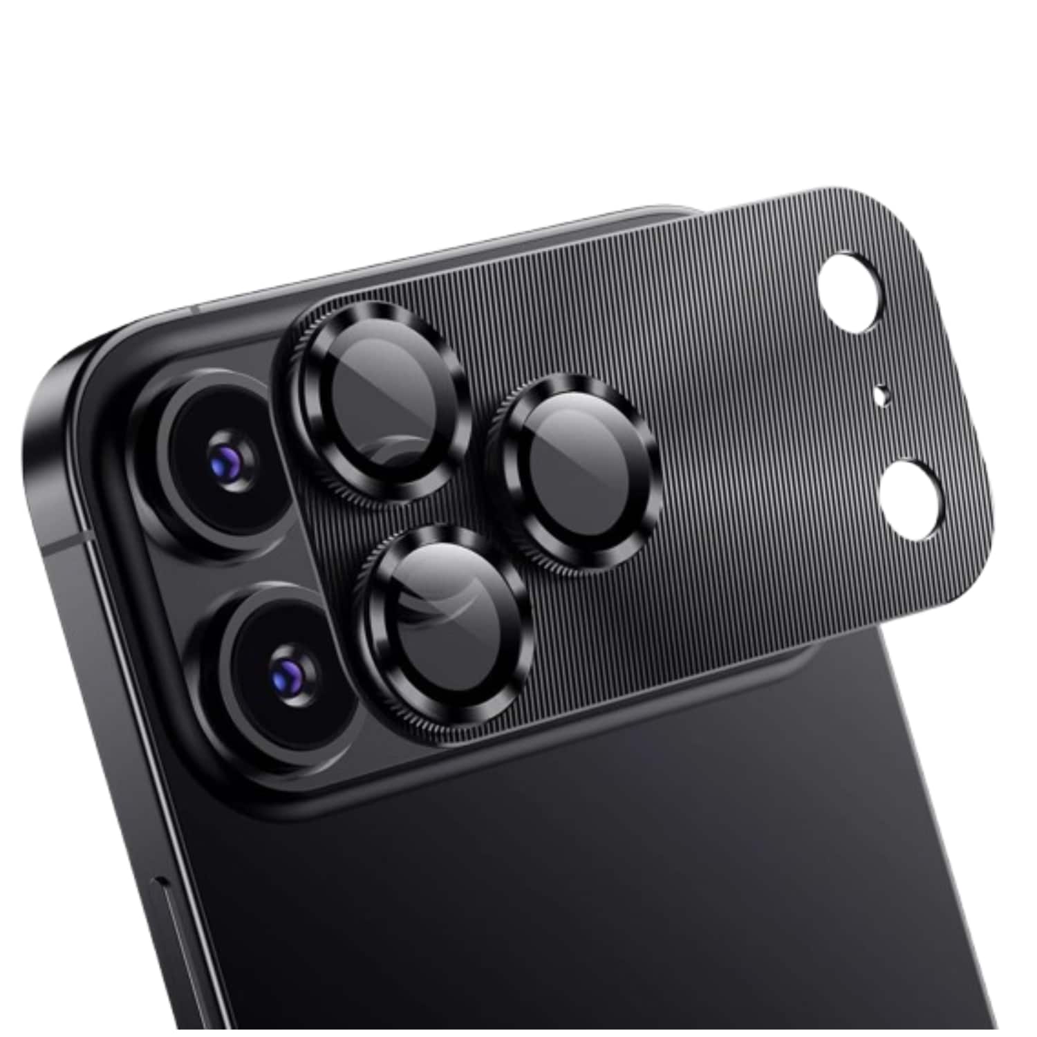Stock Preferred - Camera Lens Protector For iPhone 17 Pro Max - Black