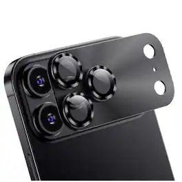 Stock Preferred - Camera Lens Protector For iPhone 17 Pro Max - Black