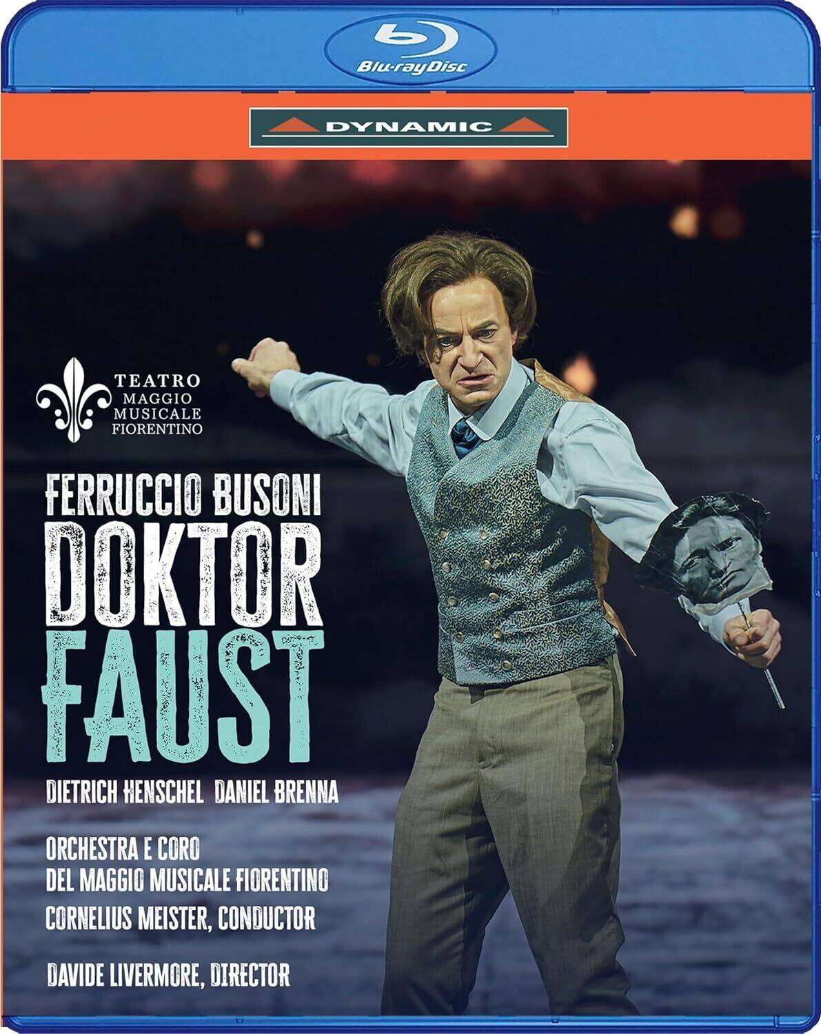 Front. Davide Livermore - Busoni: Doktor Faust   - BLU-RAY.