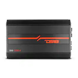 DS18 Audio - SXE 4-Channel Class A|B Car Amplifier, 4 x 60W RMS at 4 Ohm - Black