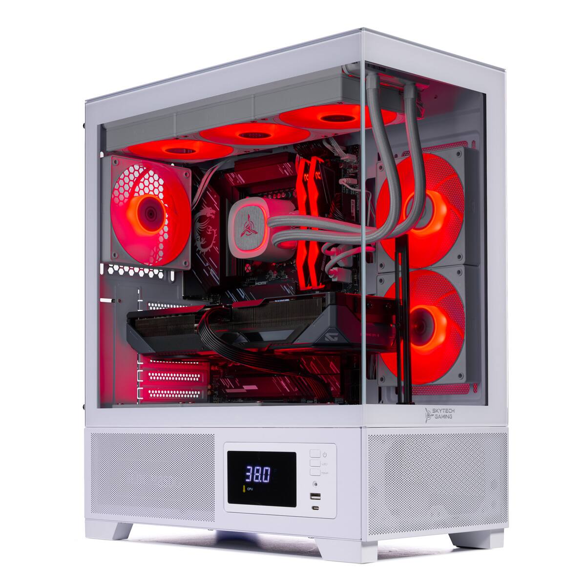 Skytech Gaming Skytech AZURE3PLUS AMD Ryzen 7 9800X3D, 5070 Ti