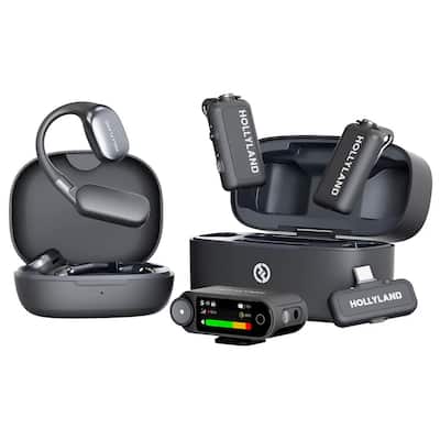 HOLLYLAND LARK MAX 2 ULTIMATE COMBO 2 Person Wireless Lavalier HOLLYLAND LARK MAX 2 ULTIMATE COMBO 2 Person Wireless Lavalier