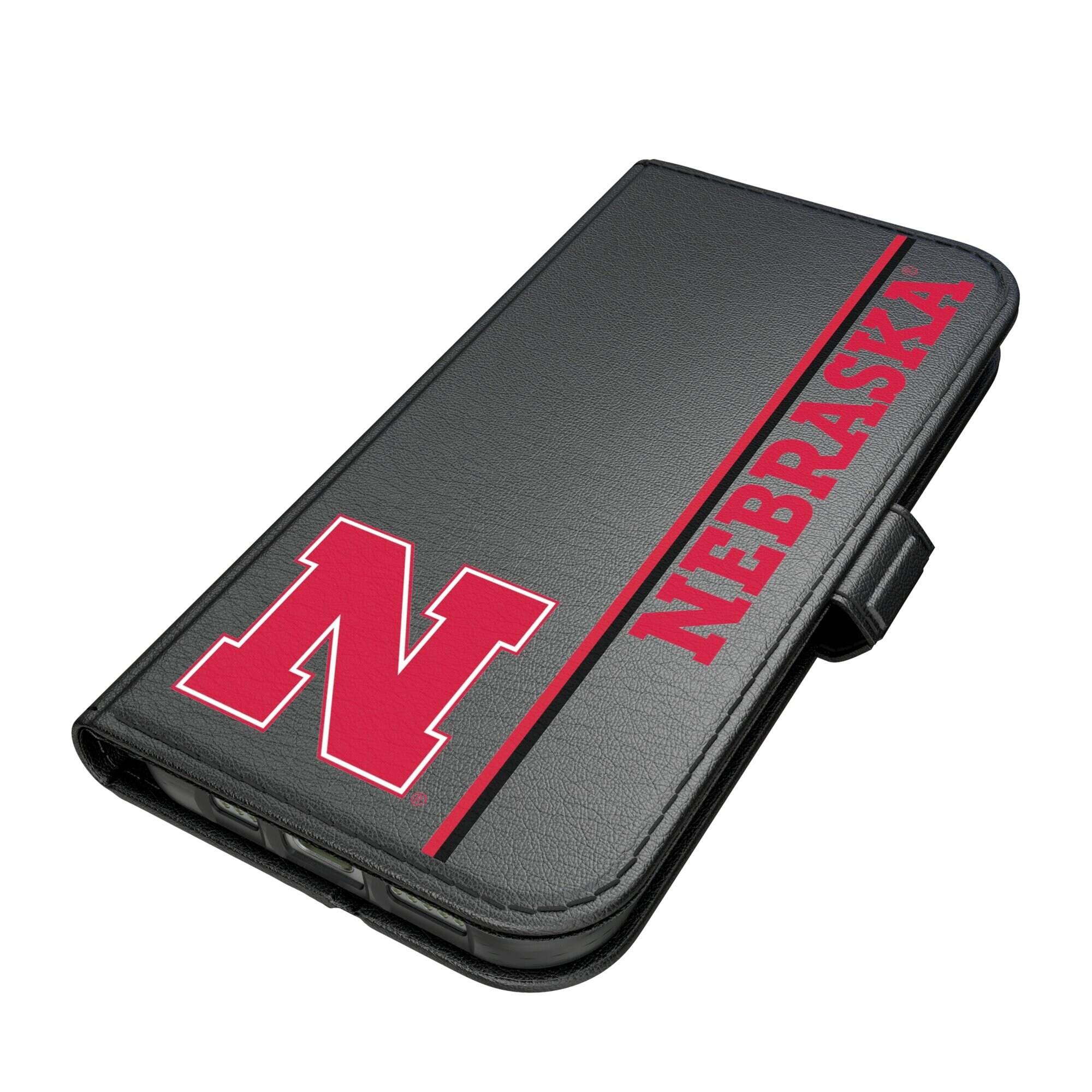 Alt View 1. Keyscaper - Nebraska Huskers iPhone Folio 2.0 Case - 17 - Black.