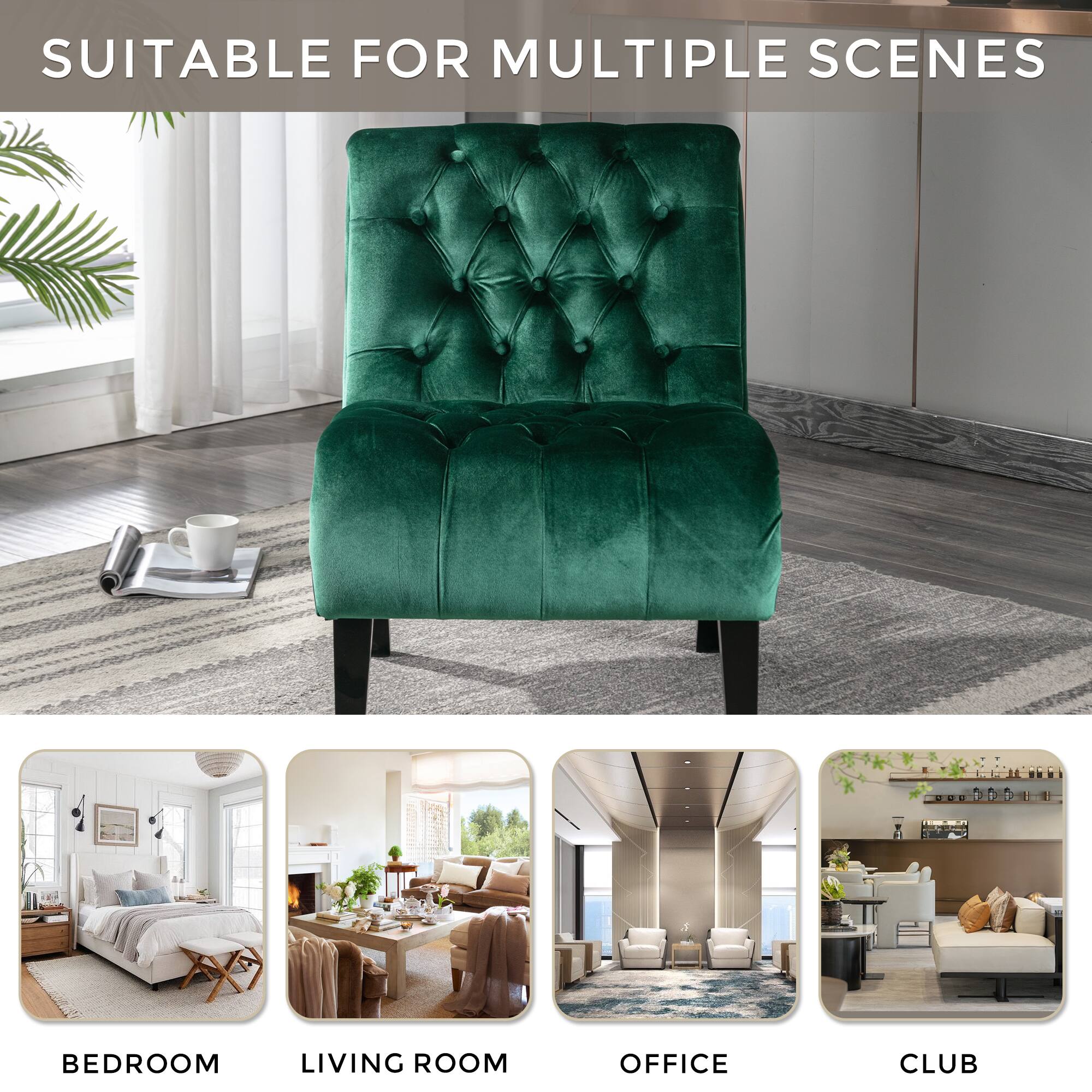 SUITABLE FOR MULTIPLE SCENES

BEDROOM  
LIVING ROOM  
OFFICE  
CLUB