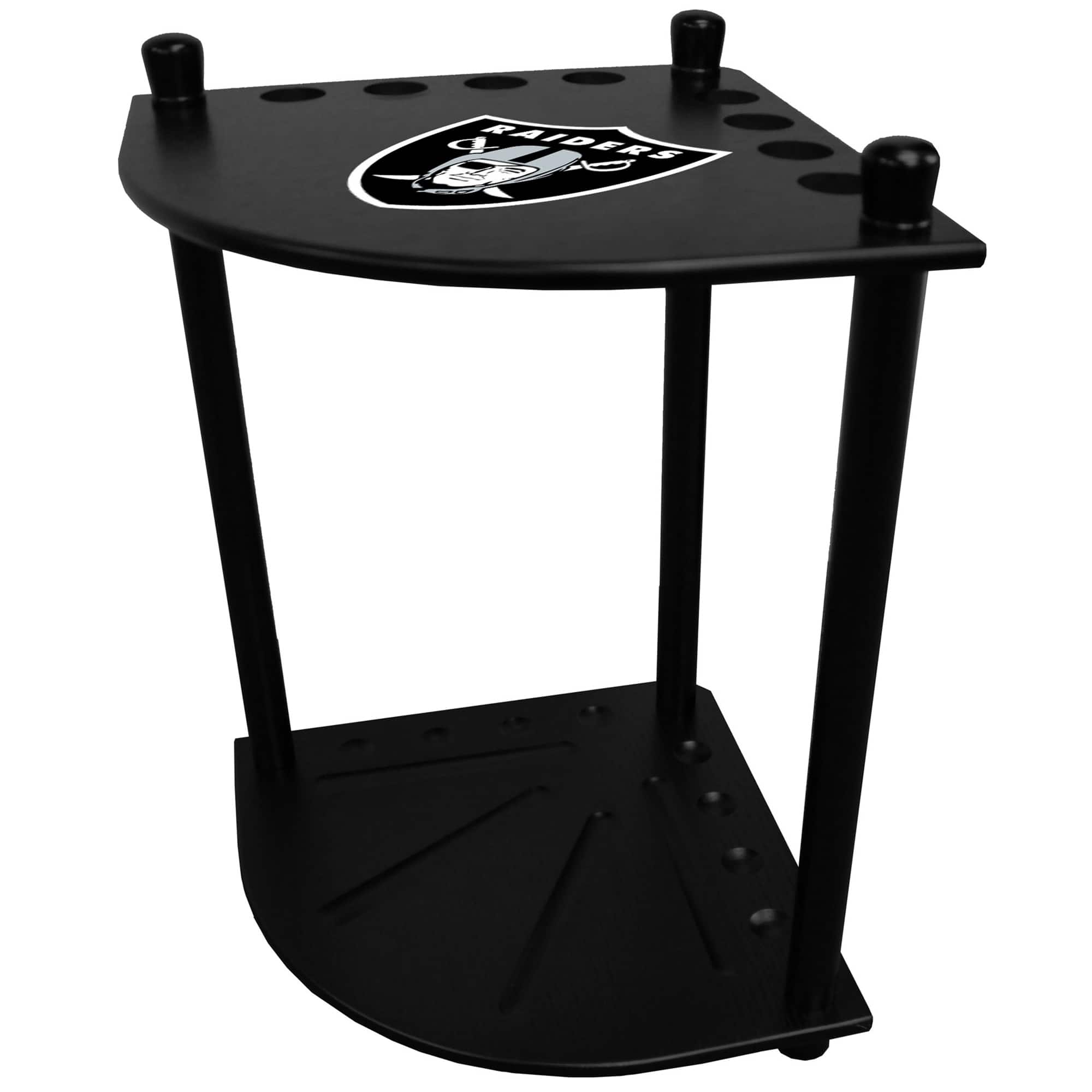 Imperial - Las Vegas Raiders Corner Cue Rack - Black