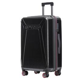 Spyder - Traverse Expandable Hardside Upright Suitcase with 360 Spinner Wheels, TSA Approved Lock - Charcoal
