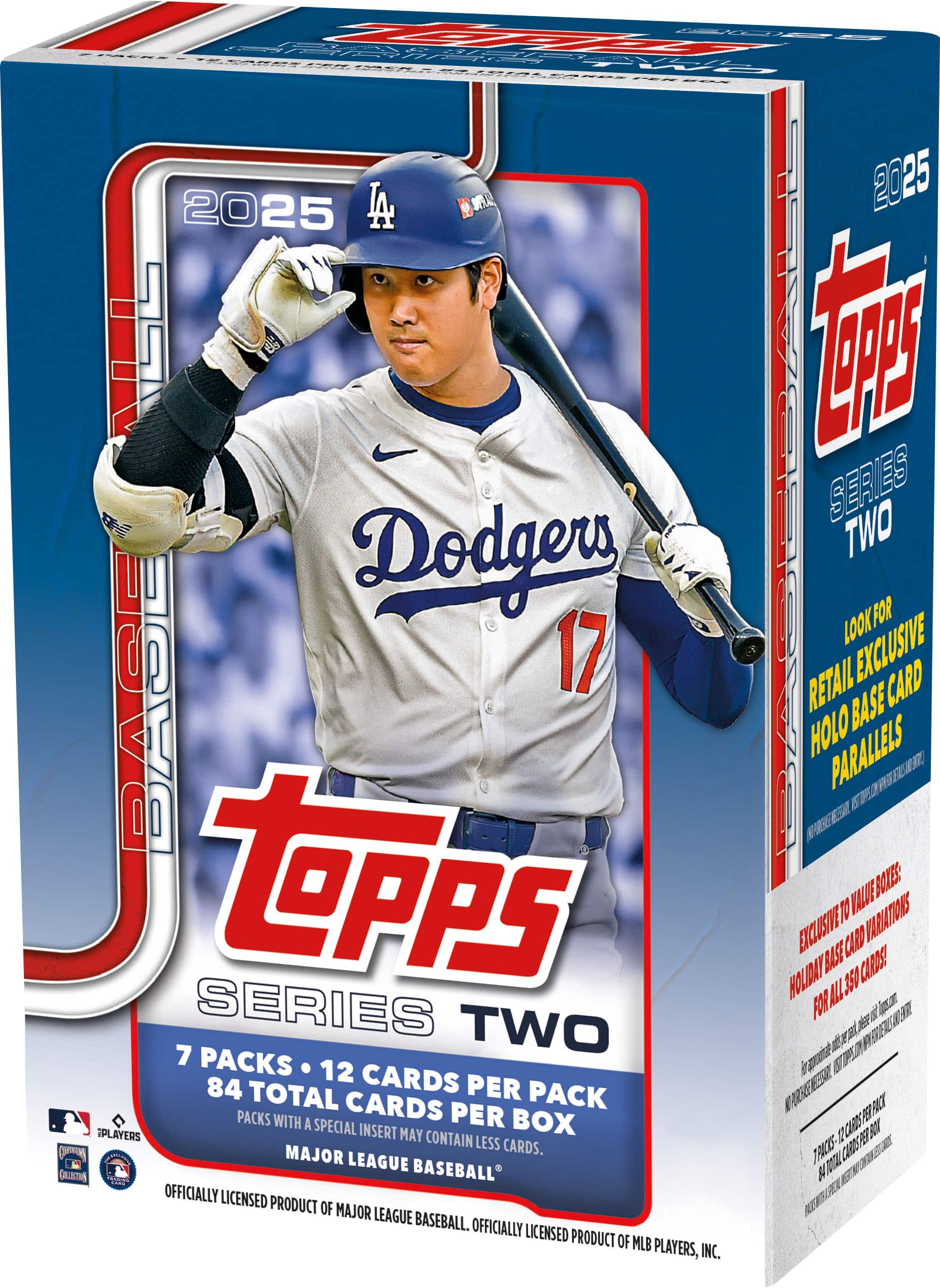 Topps Series Two Baseball Cards Box (7 Packs, 84 Cards Per Pack, Total Cards Per Box 350)