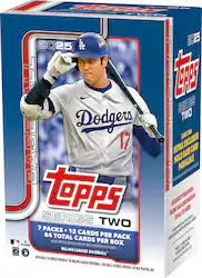 Topps - 2025 Series Two Baseball Blaster Box - Front_Zoom