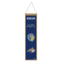 WinCraft - Montana State Bobcats 8" x 32" Wool Evolution Banner - Multicolor