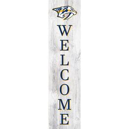 Fan Creations - Nashville Predators 48'' Welcome Leaner - Multicolor