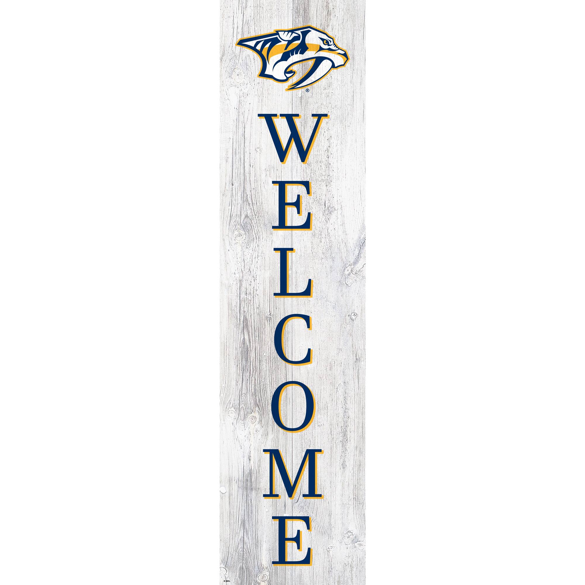 Nashville Predators 48'' Welcome Leaner