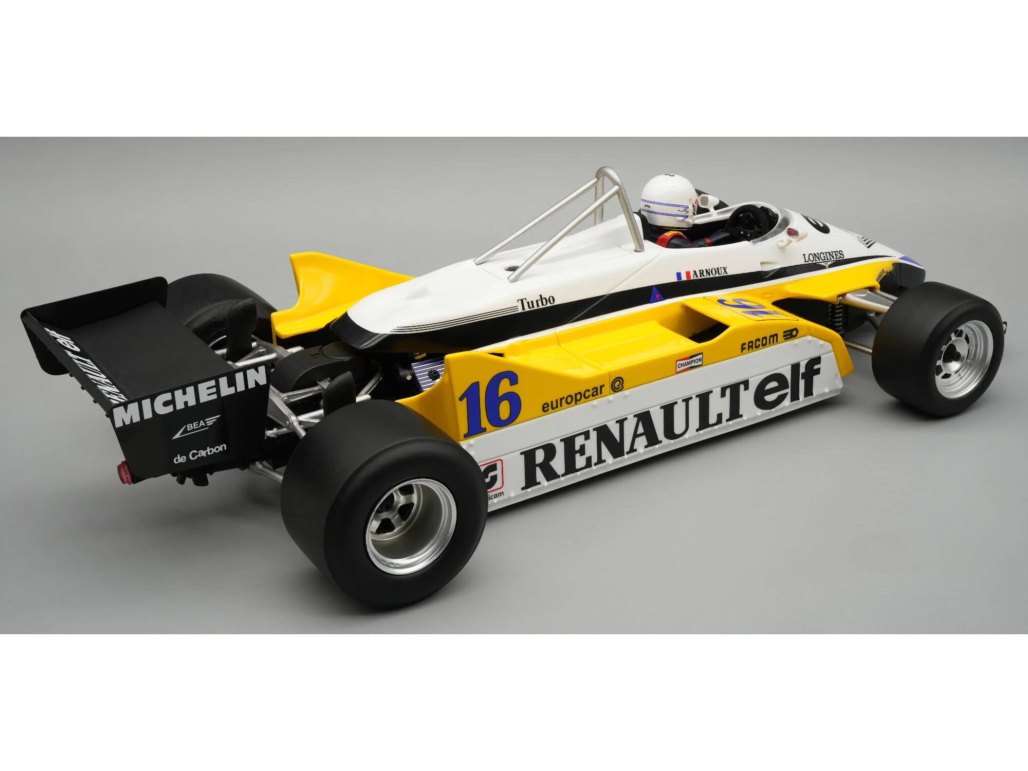 MICHELIN  
BEA de Carbon  
LONGINES ARNOUX Turbo  
FACOM  
DHAMPION  
europcar  
RENAULTelf