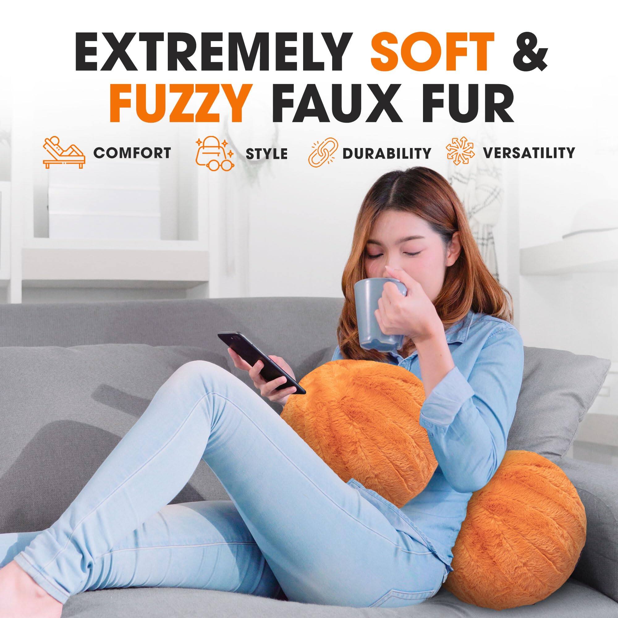 EXTREMELY SOFT & FUZZY FAUX FUR

COMFORT
STYLE
DURABILITY
VERSATILITY
