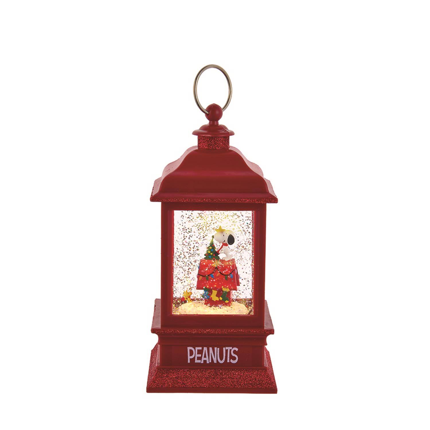 Front. Kurt S Adler - REMOVE - Kurt S. Adler Peanuts Musical Lantern Table Decor 9 in. (Case of 6) - Multicolored.