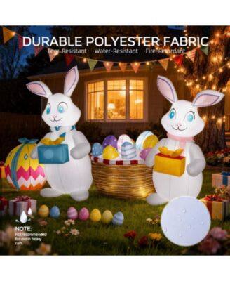 DURABLE POLYESTER FABRIC  
- Wind-Resistant  
- Water-Resistant  
- Fire-Resistant  

NOTE: Recommended for use in light rain.