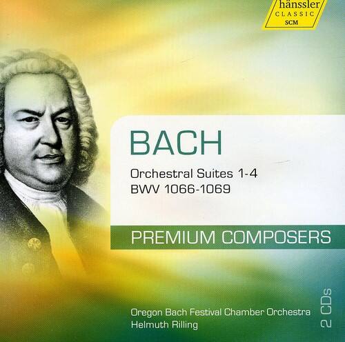 Helmuth Rilling - Orchestersuiten 1-4  - COMPACT DISCS