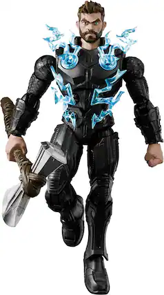 Front. PopMarket - Blokees - Marvel - Champion Class - 02: Thor Model Kit (Infinity Saga) - COLLECTIBLES - Multicolor.