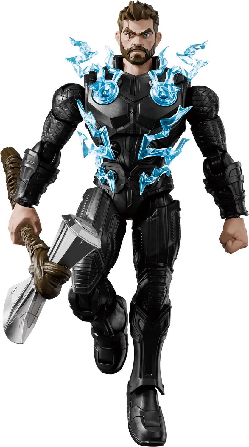Front. PopMarket - Blokees - Marvel Infinity Saga - Champion Class - 02: Thor Model Kit   - COLLECTIBLES - Multicolor.
