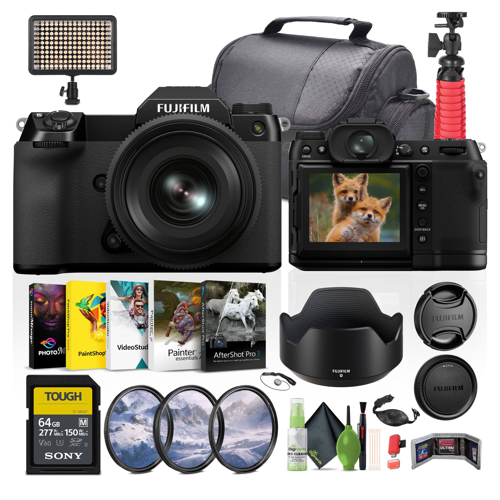 FUJIFILM  
- VideoStudio  
- Painter  
- AfterShot Pro essentials  
- PaintShop  
- PHOTO  
- TOUGH  
- 64GB  
- 277 MB/s  
- 150 MB/s  
- V60  
- SONY  
- Exgineerds  
- ULTRA  
- DIGICLEAN  
- 40mm