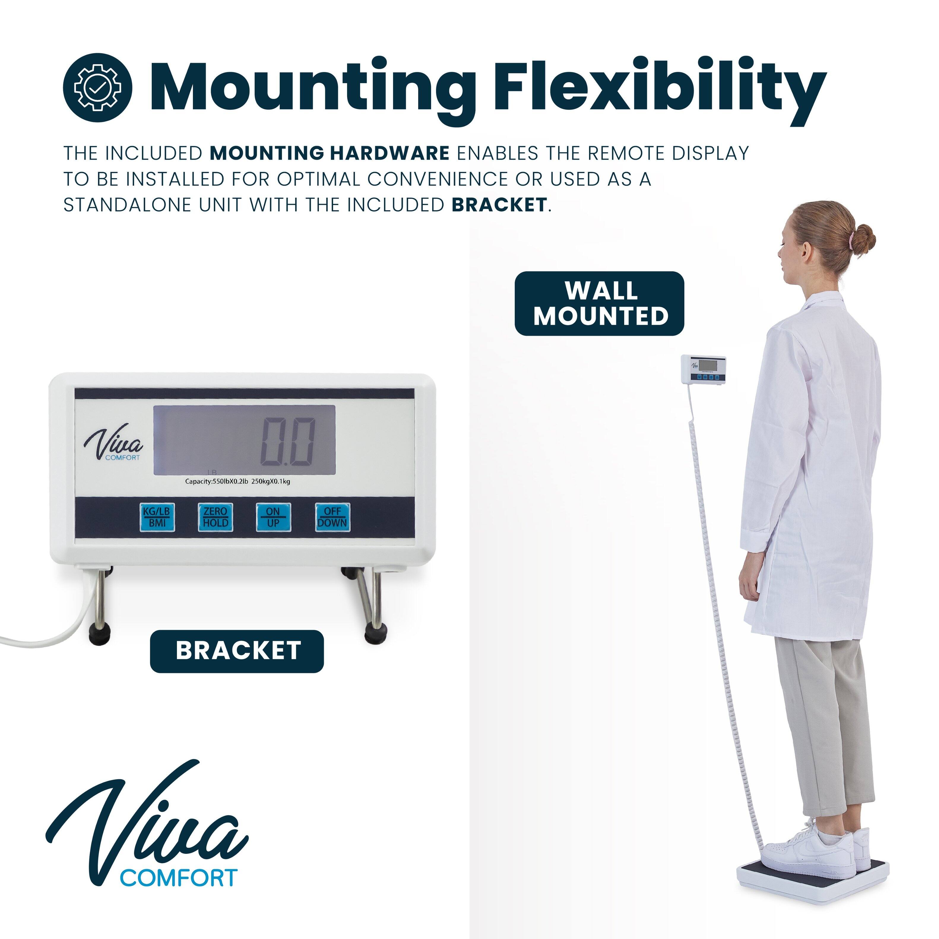 Mounting Flexibility
THE INCLUDED MOUNTING HARDWARE ENABLES THE REMOTE DISPLAY TO BE INSTALLED FOR OPTIMAL CONVENIENCE OR USED AS A STANDALONE UNIT WITH THE INCLUDED BRACKET.
WALL MOUNTED
BRACKET
Viva COMFORT