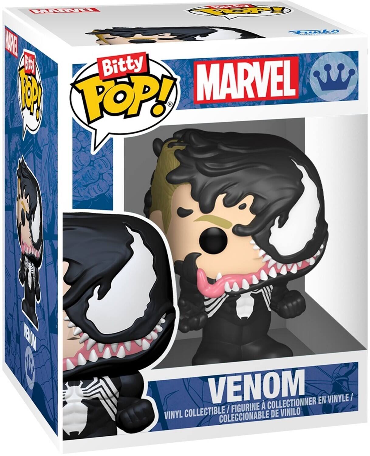 Funko Bitty POP!: Spider Man Venom 4 Pack Collectibles Multicolor