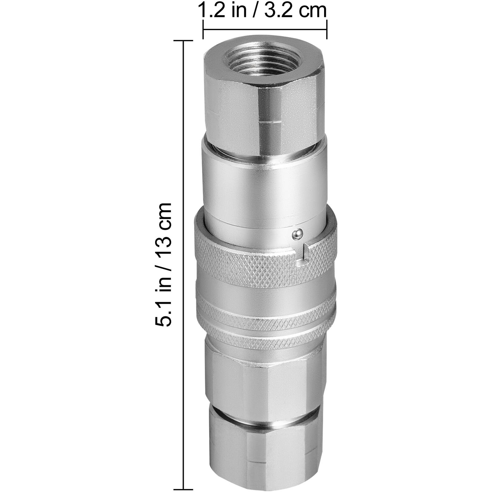 1.2 in / 3.2 cm  
5.1 in / 13 cm