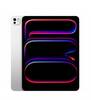 Front. Apple - 11-inch iPad Pro 2TB Storage M4 chip Built for Apple Intelligence OLED Wi-Fi ONLY - Silver.