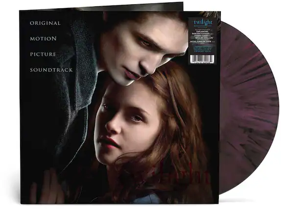 ORIGINAL MOTION PICTURE SOUNDTRACK
twilight
OPENING THEME
PARAMORE
ROB PATTINSON AND KU BELLAS LULLABY
MUSE, LINKIN PARK and others
LIMITED-EDITION
TWILIGHT VINYL
75678 60908