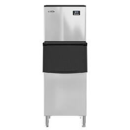 Koolmore - 25 in. Stainless-Steel Commercial Ice Maker with Full Cube Production, 420 Lbs/24h KM-CIM-400 - Stainless Steel