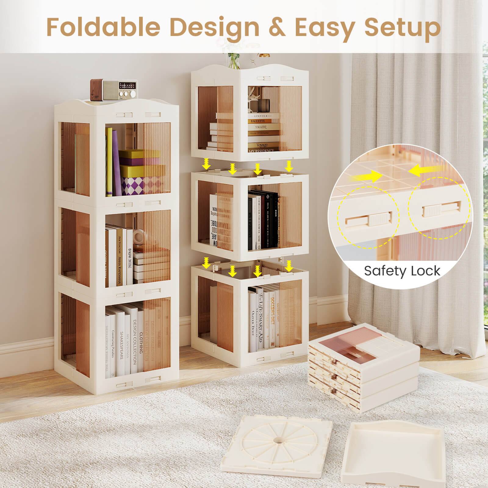Foldable Design & Easy Setup

Safety Lock
