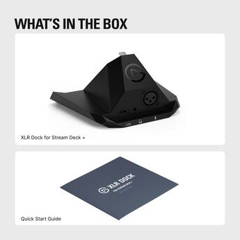 Elgato XLR Dock MK.2 for Stream Deck + Black 10GBQ9901 - Best Buy Elgato XLR Dock MK.2 for Stream Deck + Black 10GBQ9901 - Best Buy