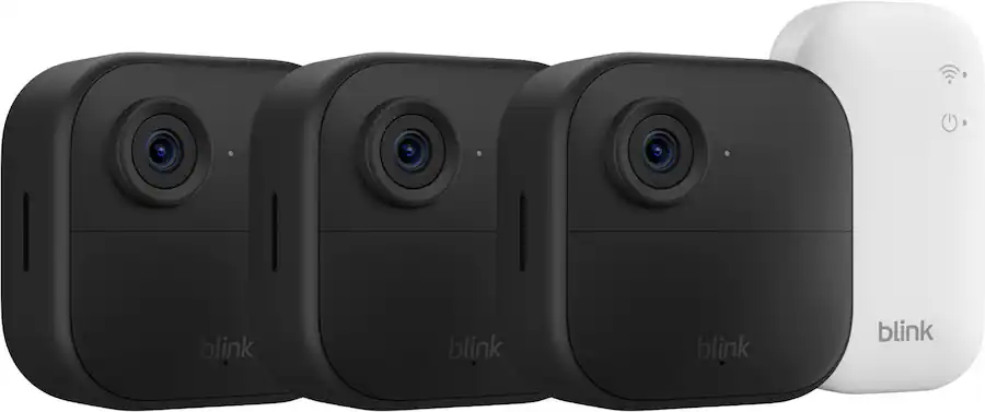 Battery Operated Blink Xt Camera System Best Buy Blink Outdoor