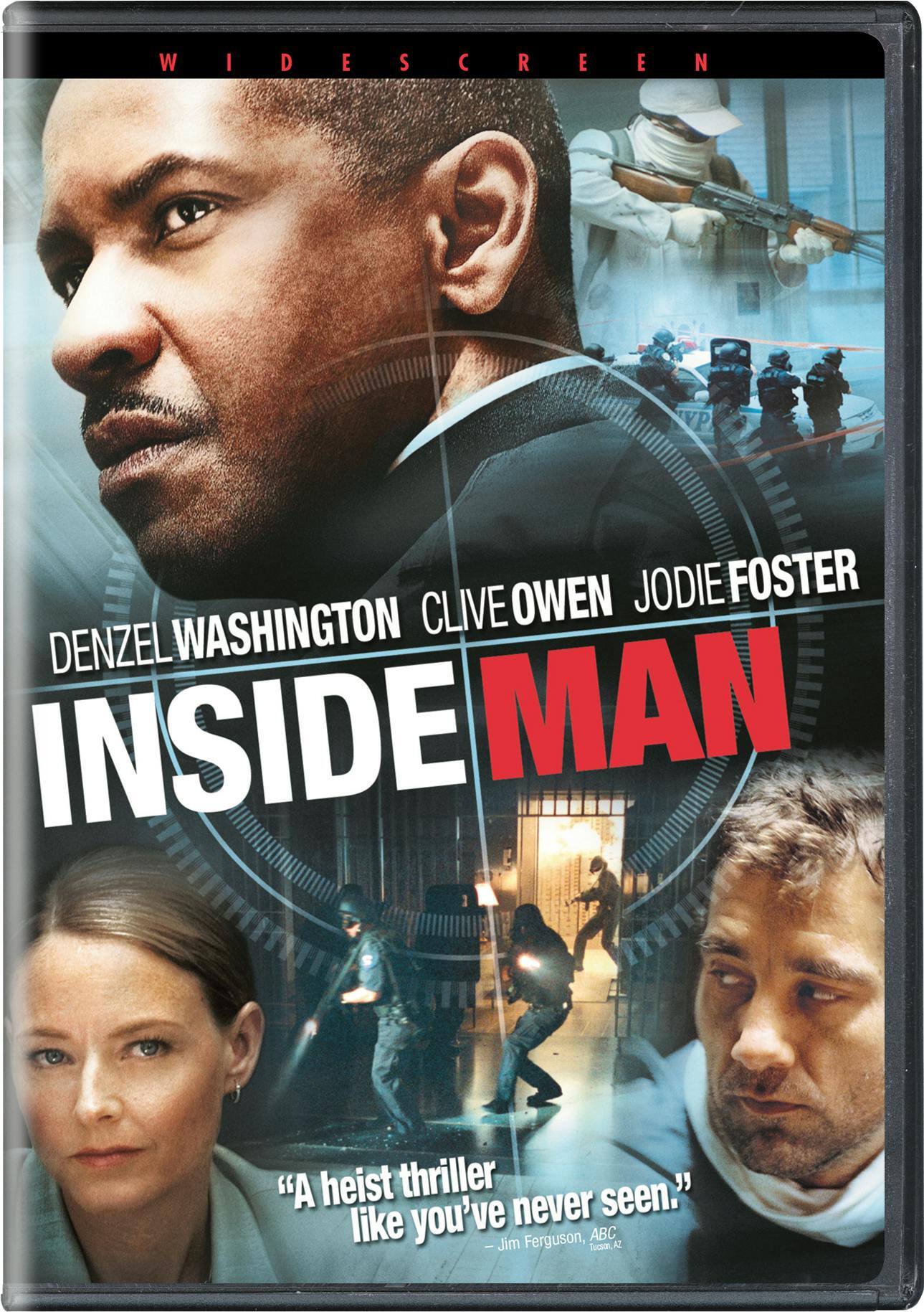 Front. Inside Man (DVD Widescreen) [DVD].