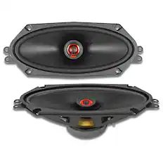 Front. Cerwin Vega - Cerwin Vega H410 - HED 2025 Edition 4"x10” 2-Way Coaxial Full Range Speaker Set - Black and Red.